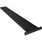 Ekena Millwork 2 1/2"W x 20"D Countertop Island Steel Heavy Duty Bracket w/ Flange, Powder Coated Black BKTM02X20IBPBL - alternate 4